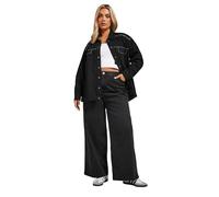 Yours Limited Collection Curve Stud Embellished Shacket - Women's - Plus Size Curve