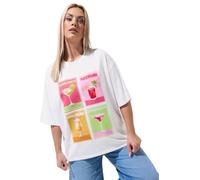 Yours Limited Collection Curve 'Tropical Fruit' Graphic T-Shirt - Women's - Plus Size Curve