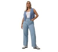 Yours Limited Collection Curve Washed Quilted Waistcoat - Women's - Plus Size Curve