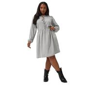 Yours Limited Collection Curve & White Gingham Collared Dress - Women's - Plus Size Curve