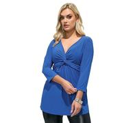 Yours London Curve Knot Front Top - Women's - Plus Size Curve