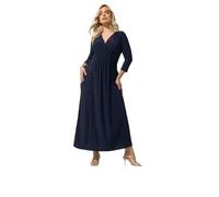 Yours London Curve Maxi Drape Dress - Women's - Plus Size Curve