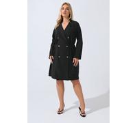 Long Sleeve Blazer Dress Yours Black 26