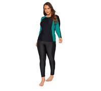 Yours Long Swim Leggings - Women's - Plus Size Curve