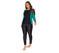 Long Swim Leggings Yours Black 30-32