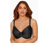 Yours Curve Smooth Non-Padded Underwired Full Cup Bra - Women's - Plus Size Curve Black