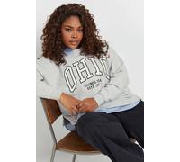 Yours 'ohio' 2-In-1 Sweatshirt In Grey Grey 18