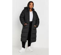 Yours Women's Padded 2-in-1 Puffer Coat in Black | Size: 18 Yours Black 18