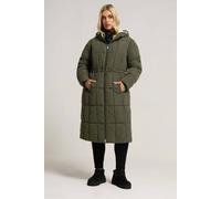 Padded Midi Puffer Coat Yours Green 26-28