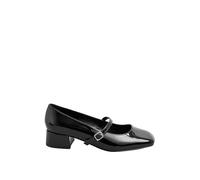 Yours - Patent Mary Jane Block Heels in Extra Wide Eee Fit - Women's Black