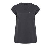 Yours Pocket Cotton T-Shirt In Charcoal Charcoal