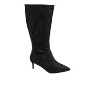 Yours - Pointed Toe Kitten Heel Boots In Extra Wide Eee Fit - Women's