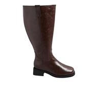 Yours - Pull On Knee High Boots In Extra Wide Eee Fit - Women's