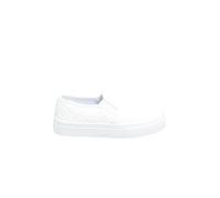 Yours - Quilted Slip-On Trainers in Extra Wide Eee Fit - Women's White