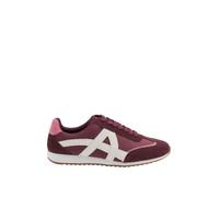 Yours - Red Slim Sole Trainers in Wide E Fit - Women's