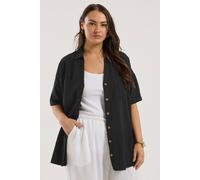 Relaxed Linen Shirt Yours Black 20