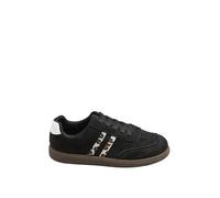 Yours - Retro Leopard Stripe Trainers in Extra Wide Eee Fit - Women's