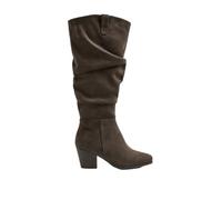 Yours - Ruched Western Boot In Extra Wide Eee Fit - Women's