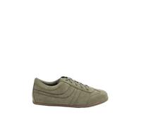 Yours - Sage Green Faux Suede Low Retro Stripe Trainers in Extra Wide Eee Fit - Women's