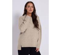 Yours Seam Detail Jumper In Light Beige Light Beige 18-20