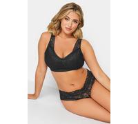 Seamfree Lace Bralette Yours Black 26-28