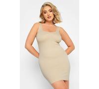 Yours Curve Nude Seamless Control Underbra Slip Dress - Women's - Plus Size Curve