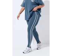 Yours Women's Side Stripe Active Leggings in Blue | Size: 20 Yours Blue 20