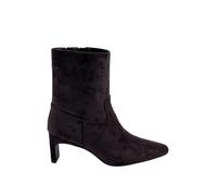 Yours - Soft Square Kitten Heel Ankle Boots In Wide E Fit - Women's