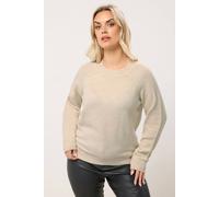 Yours Curve Soft Touch Knitted Jumper - Women's - Plus Size Curve Cream