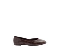 Yours - Square Toe Ballet Pumps in Wide E Fit - Women's