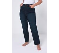 Yours Curve Dark Blue Straight Leg Ruby Jeans - Women's - Plus Size Curve