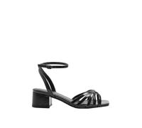 Yours - Strappy Cross Over Heels In Extra Wide Eee Fit - Women's