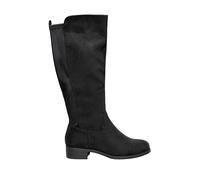 Yours - Stretch Knee High Boots In Wide E Fit & Extra Wide Eee Fit - Women's