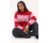 Yours Striped Knitted Jumper Multi 30-32