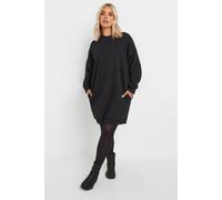 Sweatshirt Dress Yours Black 22-24