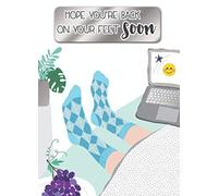 Yours Truly Back On Your Feet Soon Get Well Greeting Card Second Nature Cards YT466