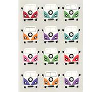 Yours Truly Camper Vans Any Occasion Greeting Card Second Nature Cards YT367