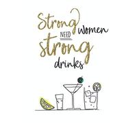 Yours Truly Strong Women & Drinks Any Occasion Greeting Card Second Nature Cards YT456