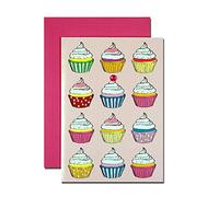 Yours Truly Yummy Cupcakes Any Occasion Greeting Card Second Nature Cards YT441