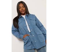 Yours Utility Carpenter Jacket In Blue Blue 18