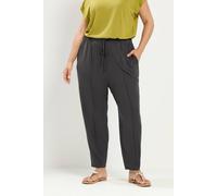 Yours Curve Grey Harem Seam Front Joggers - Women's - Plus Size Curve