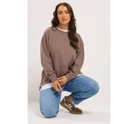 Yours Curve 2-in-1 Sweatshirt - Women's - Plus Size Curve