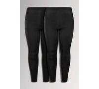 Yours Women's 2 Pack Leggings in Black | Size: 26R