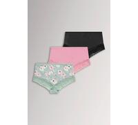 Yourset 3 Pack Curve Pink Lace Trim Full Briefs - Women's - Plus Size Curve