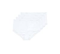 Yours 4 Pack Curve Lace Trim High Waisted Shorts - Women's - Plus Size Curve White