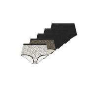 Yours Women's 5 Pack Animal High Waisted Full Briefs | Size: 30-32 Yours Multicolor 30-32