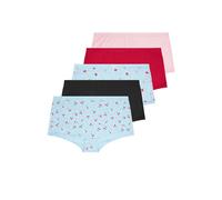 Yourset 5 Pack Curve Blue Berry Print Shorts - Women's - Plus Size Curve