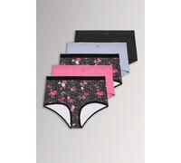Yours Women's 5 Pack Butterfly Full Briefs | Size: 26-28 Yours Multicolor 26-28