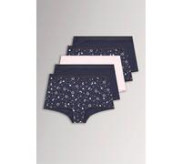 Yours Women's 5 Pack Celestial Printed Shorts in Dark Navy | Size: 18/20