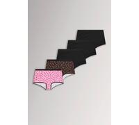Yours Women's 5 Pack Chili Print Shorts | Size: 30-32 Yours Multicolor 30-32